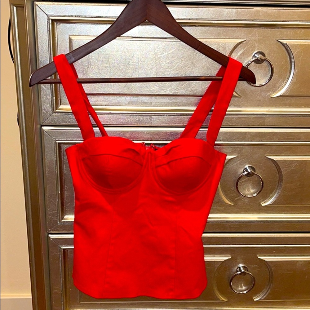 guess corset tank